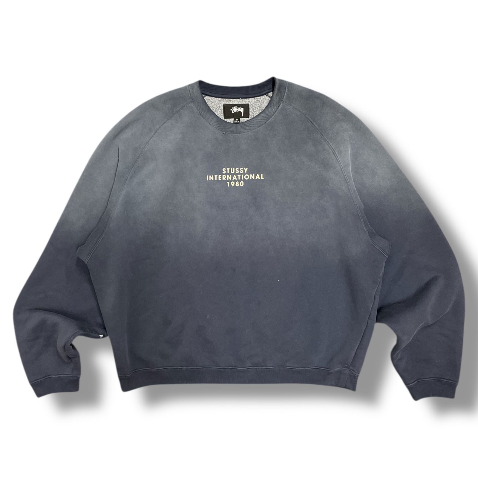 Stussy 24SS Raglan Sleeve Crew ラグランスリーブクルー スウェット 
