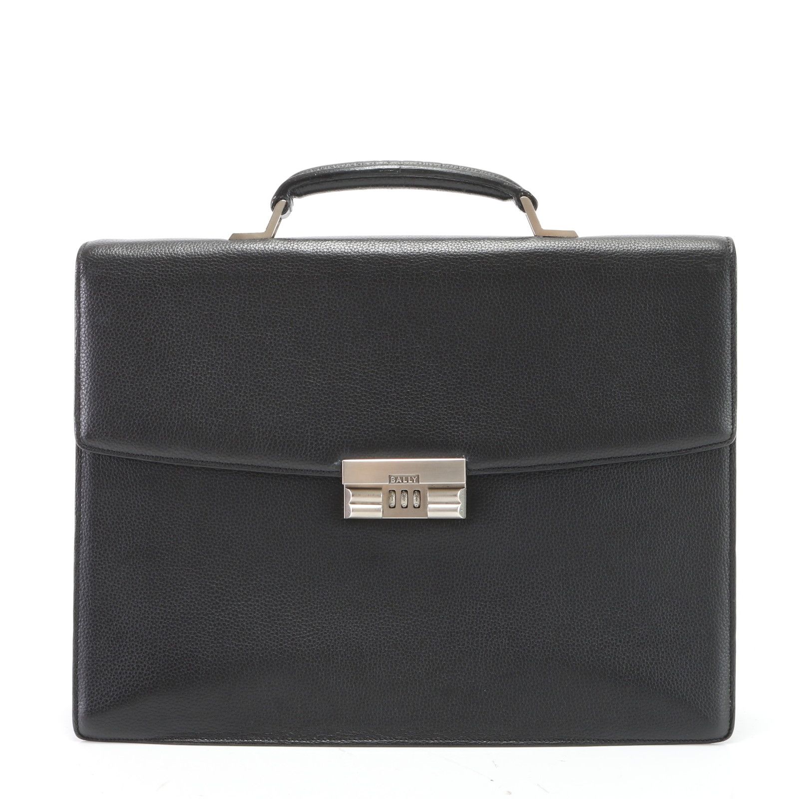 バリー BALLY 書類ケース ビジネスバッグ レザー ダイヤルロック