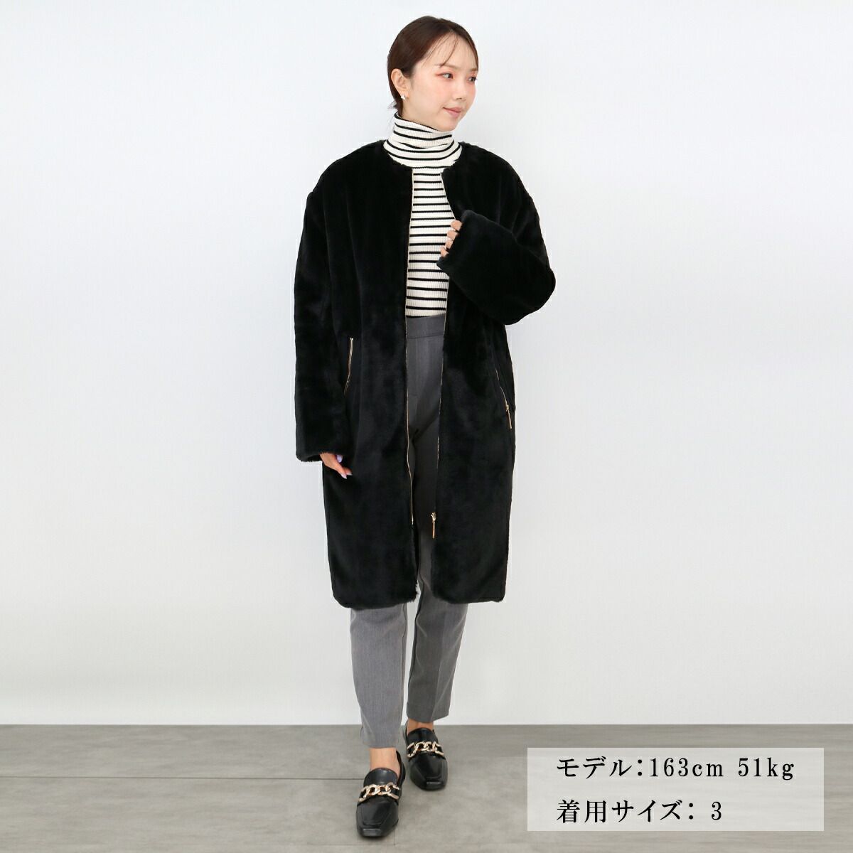 TATRAS タトラス LTAT22A4908-L TAMIL タミル フェイクファー