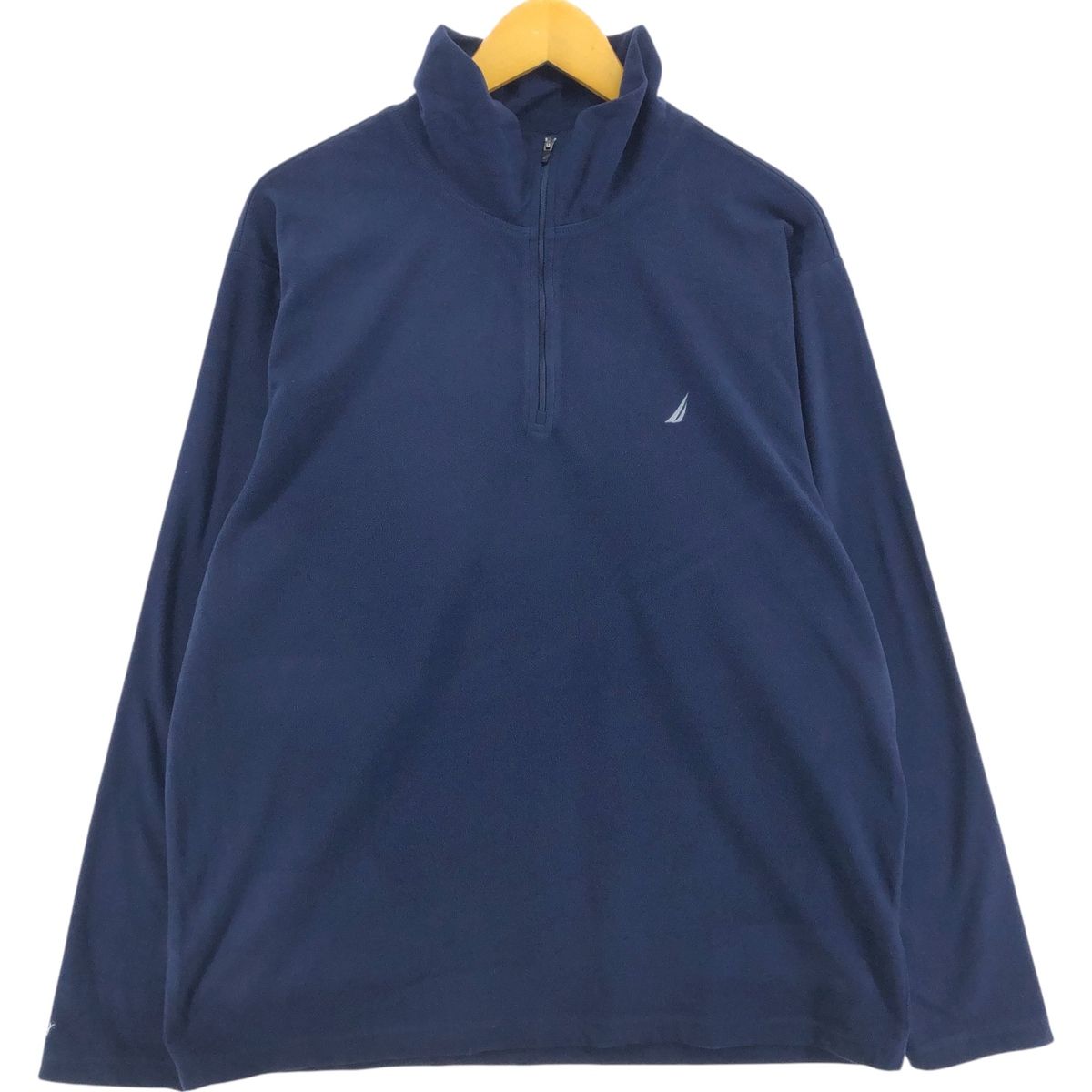 古着 00年代~ ノーティカ NAUTICA ハーフジップ フリースプルオーバー メンズL相当/eaa389918
