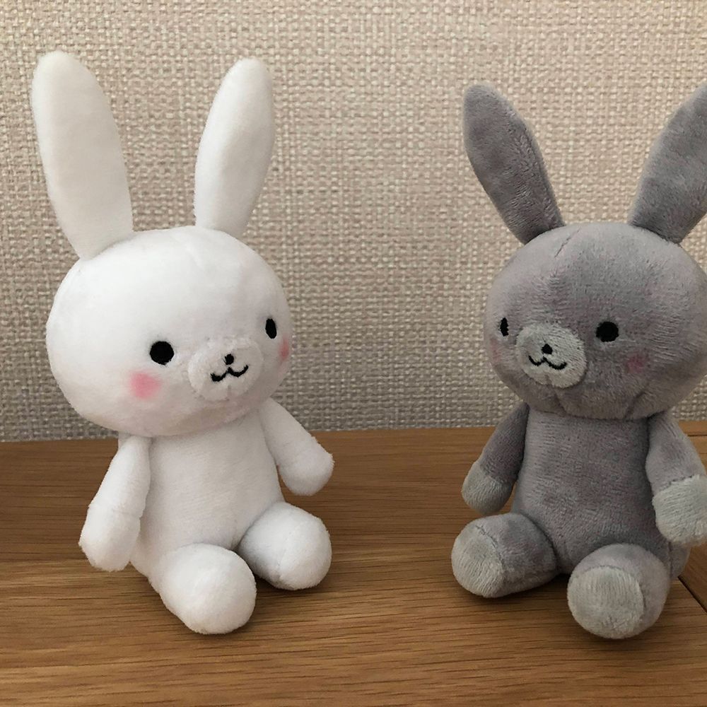 仲良しカップ♡うさぎ&小鳥 旨く