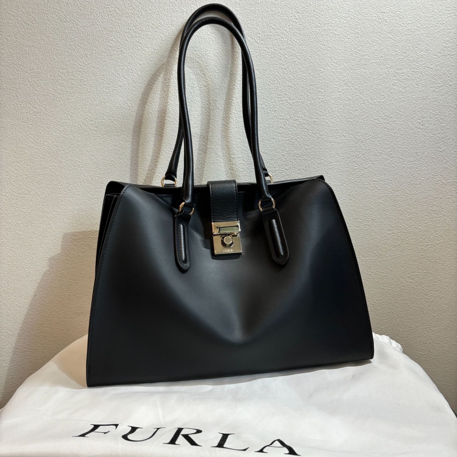 ΩNA1287 綺麗！上品! FURLA フルラ ハンドバッグ トートバッグ