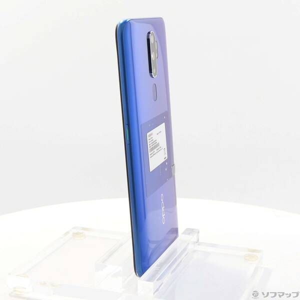 OPPO A5 2020 ブルー 本体 充電器・イヤフォン付属 極美品。 OPPO A5