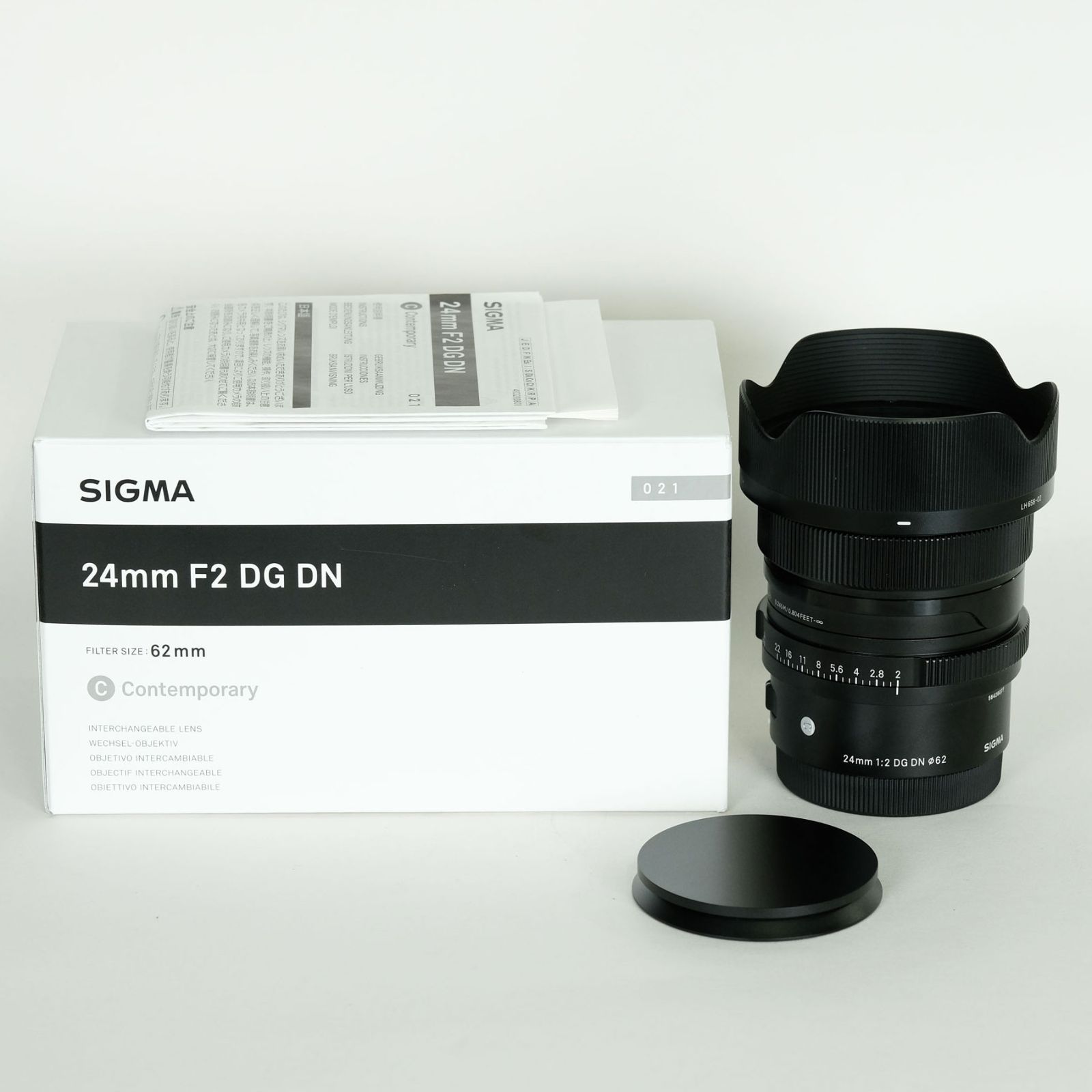 極美品] SIGMA 24mm F2 DG DN｜Contemporary [ソニーE用] / ソニーE 