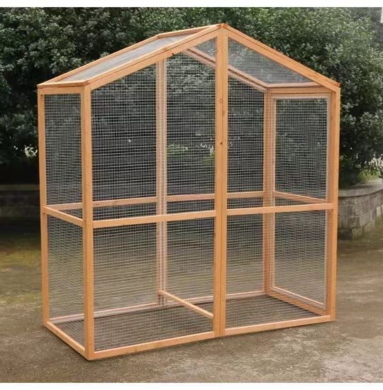鶏用ケージ 飼育ケージ 鳩の檻 木製 鳥かご 屋外 鶏小屋 大型 家禽