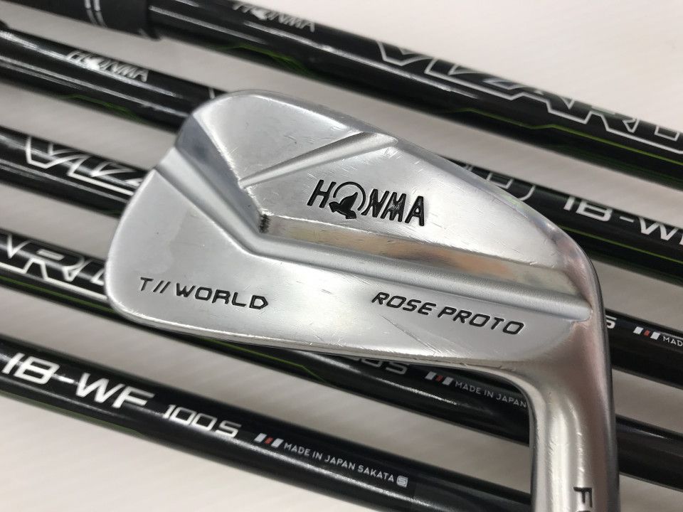 即納】TOUR WORLD TW-MB ROSE PROTO | S | VIZARD IB-WF 100 | 中古 | アイアンセット |  ホンマゴルフ - メルカリ