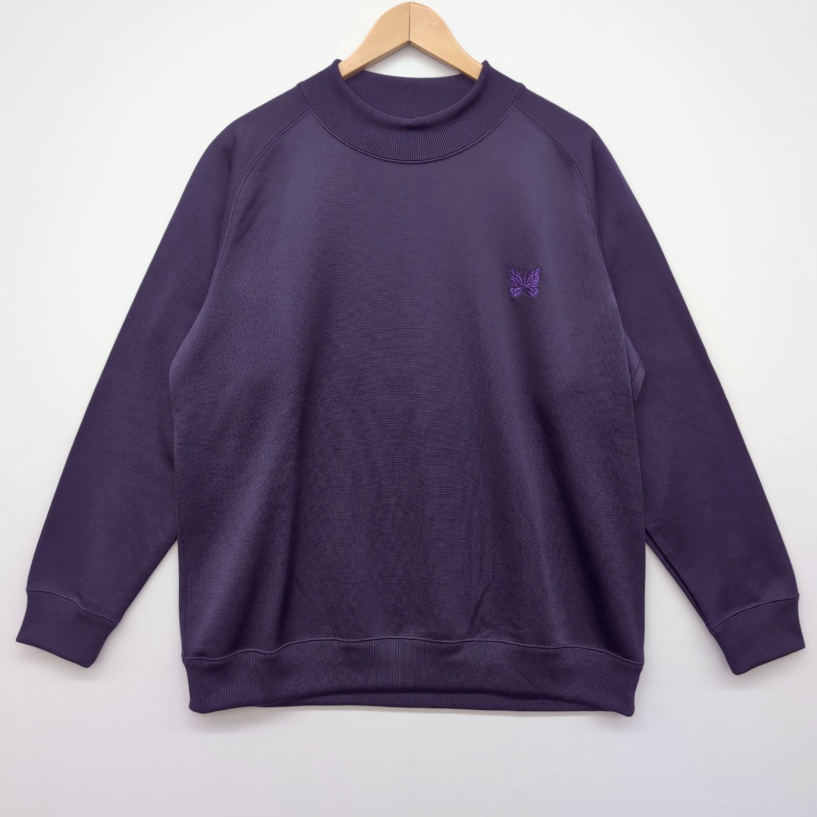 Needles⁄ﾆｰﾄﾞﾙｽ⁄M⁄L⁄S Mock Neck Tee⁄ﾓｯｸﾈｯｸﾛﾝｸﾞ