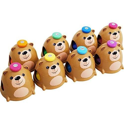 KC ミュージックベル デスクベル 8音 セット Bear Desk Bells MB-8DB