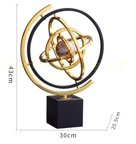 ヨーロッパスタイルのオフィス用地球儀装飾品 デスク