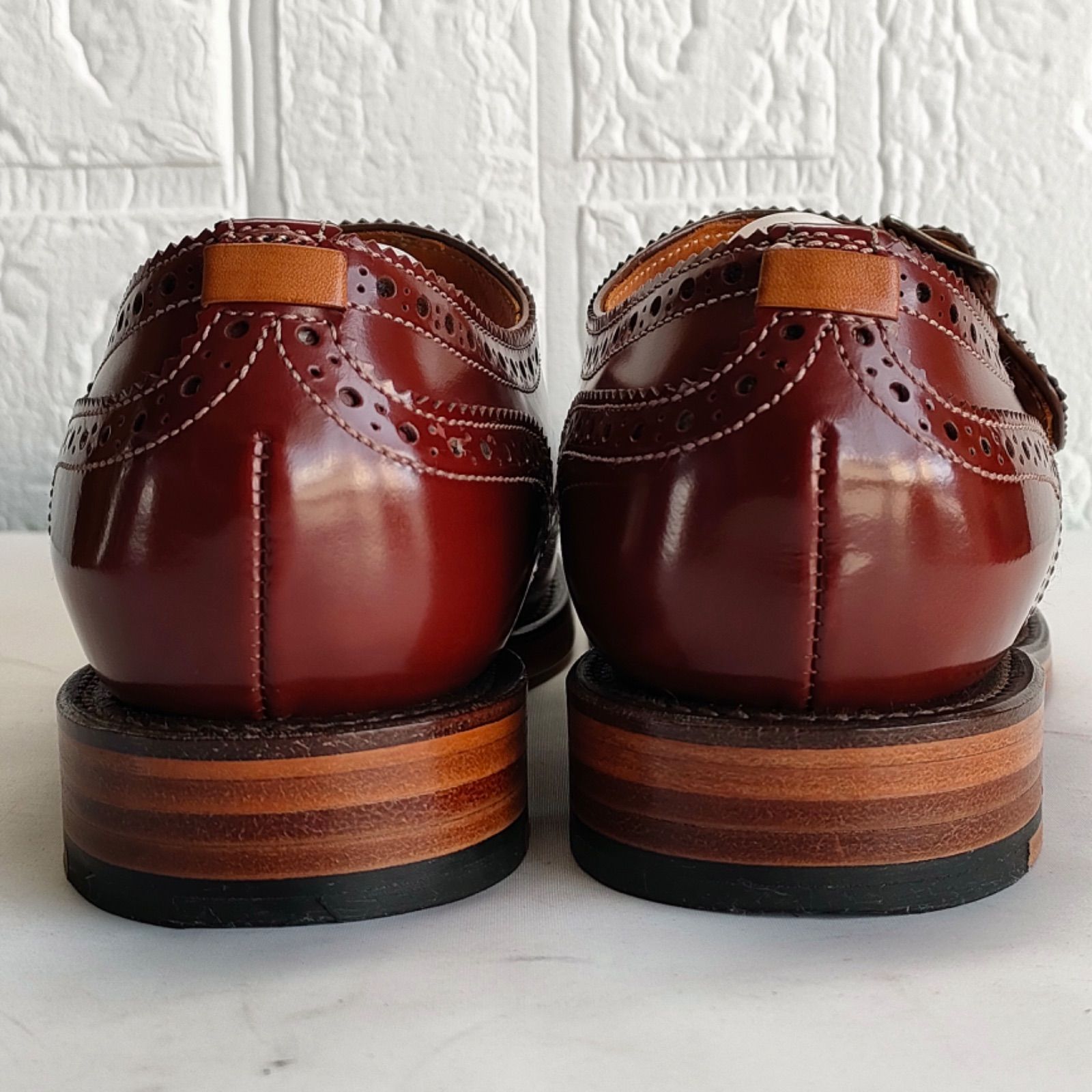 定価4万 美品 リーガル REGAL メリージェーン 茶 ワンストラップシューズ 定価4万 美品 リーガル REGAL メリージェーン 茶 ワンストラップ