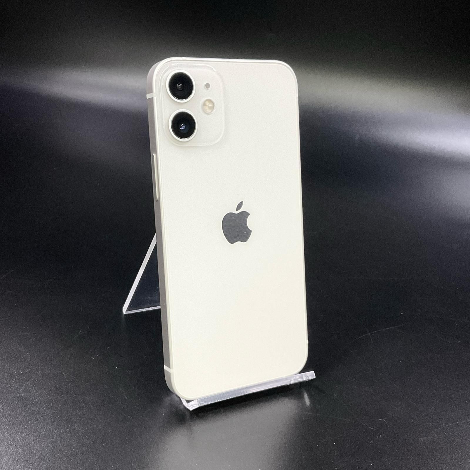【動作確認済】iPhone12mini 128GB SIMfフリー iPhone 12 mini 128GB ホワイト SIMフリー 白ロム 動作確認済 74