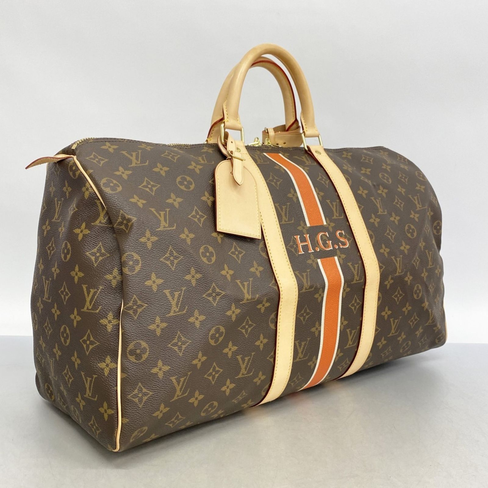 ルイヴィトンLV モノグラム キーポル55 ボストンバッグ M41414 楽天市場】【バッグ】LOUIS VUITTON ルイ ヴィトン モノグラム
