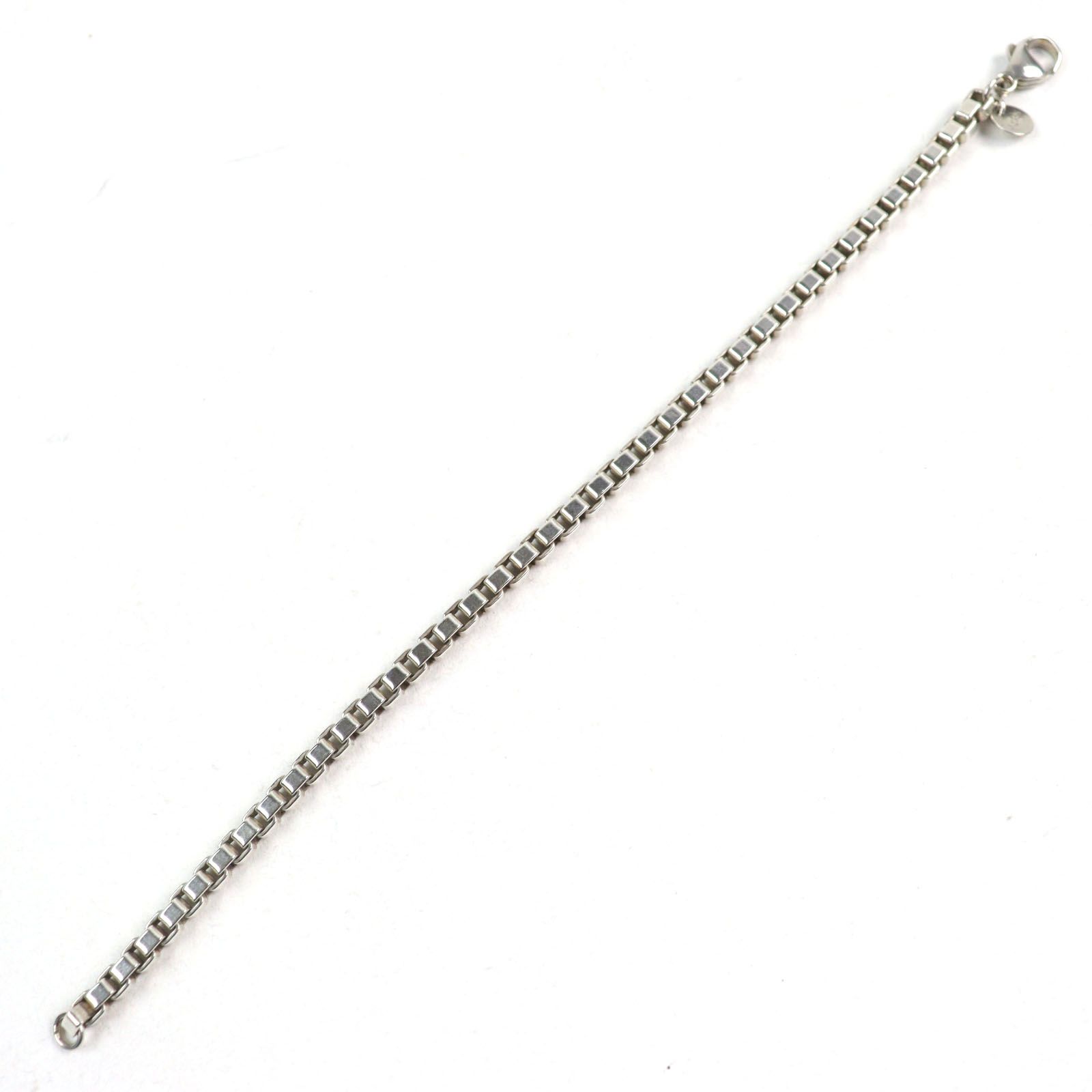 TIFFANY&Co. ティファニー ベネチアンブレスレット　箱/巾着袋付き Tiffany & Co. ベネチアン リンク ブレスレット ギフトにも