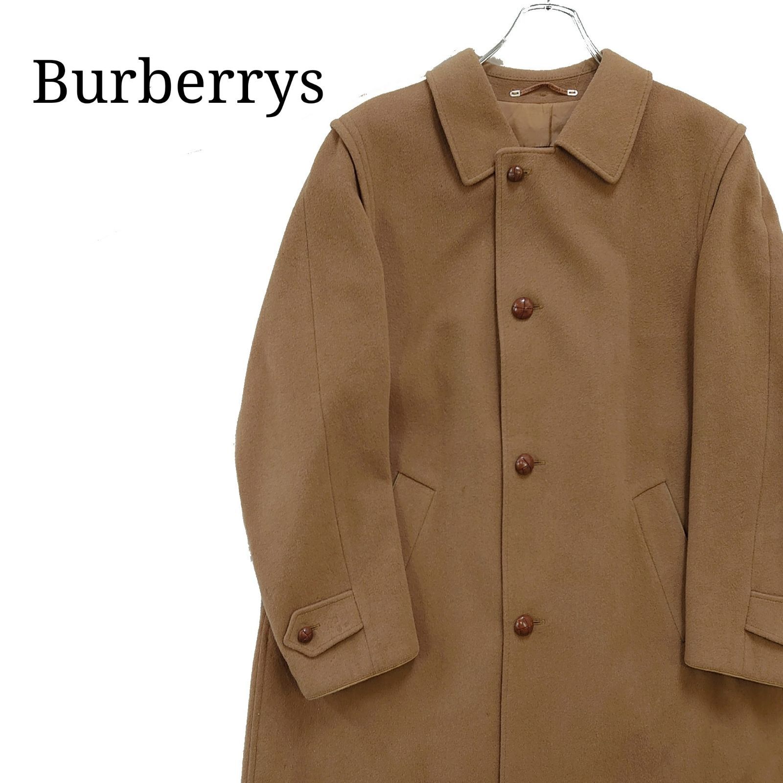 vintage】Burberrys バーバリー ローデンコート キャメルブラウン 