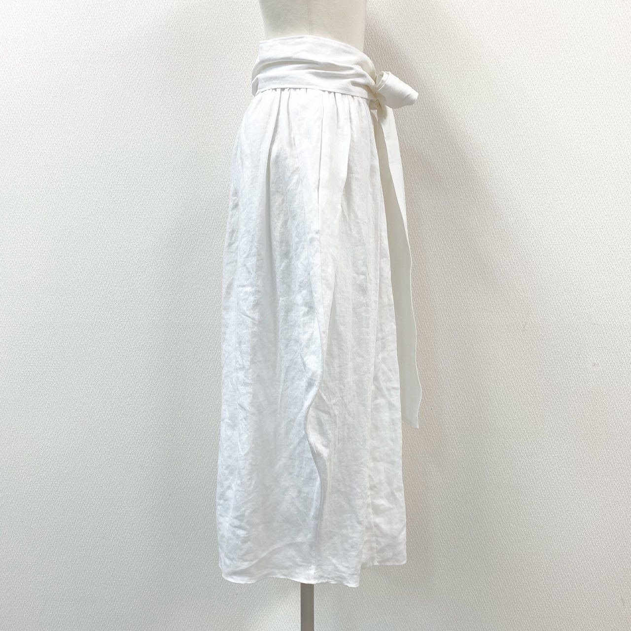 17f30 《美品》 MYLAN マイラン コクーンリボンスカート ロング  