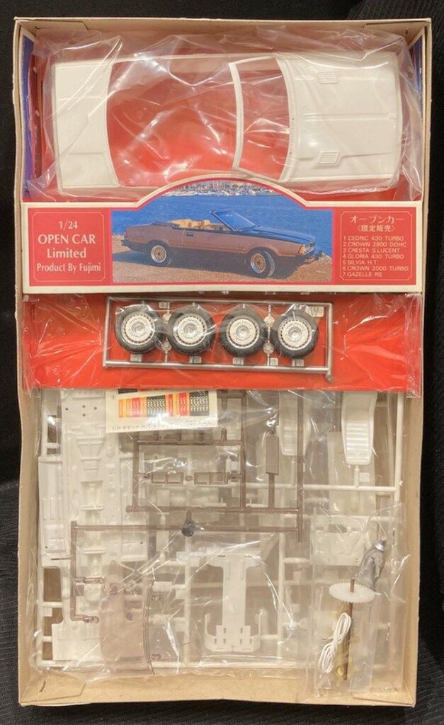 フジミ模型 1/24オープンカー ガゼール ハードトップ RS OC6 - メルカリ
