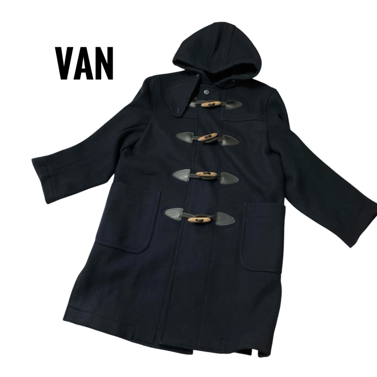 VAN コート ダッフルコート 濃いネイビー M - メルカリ