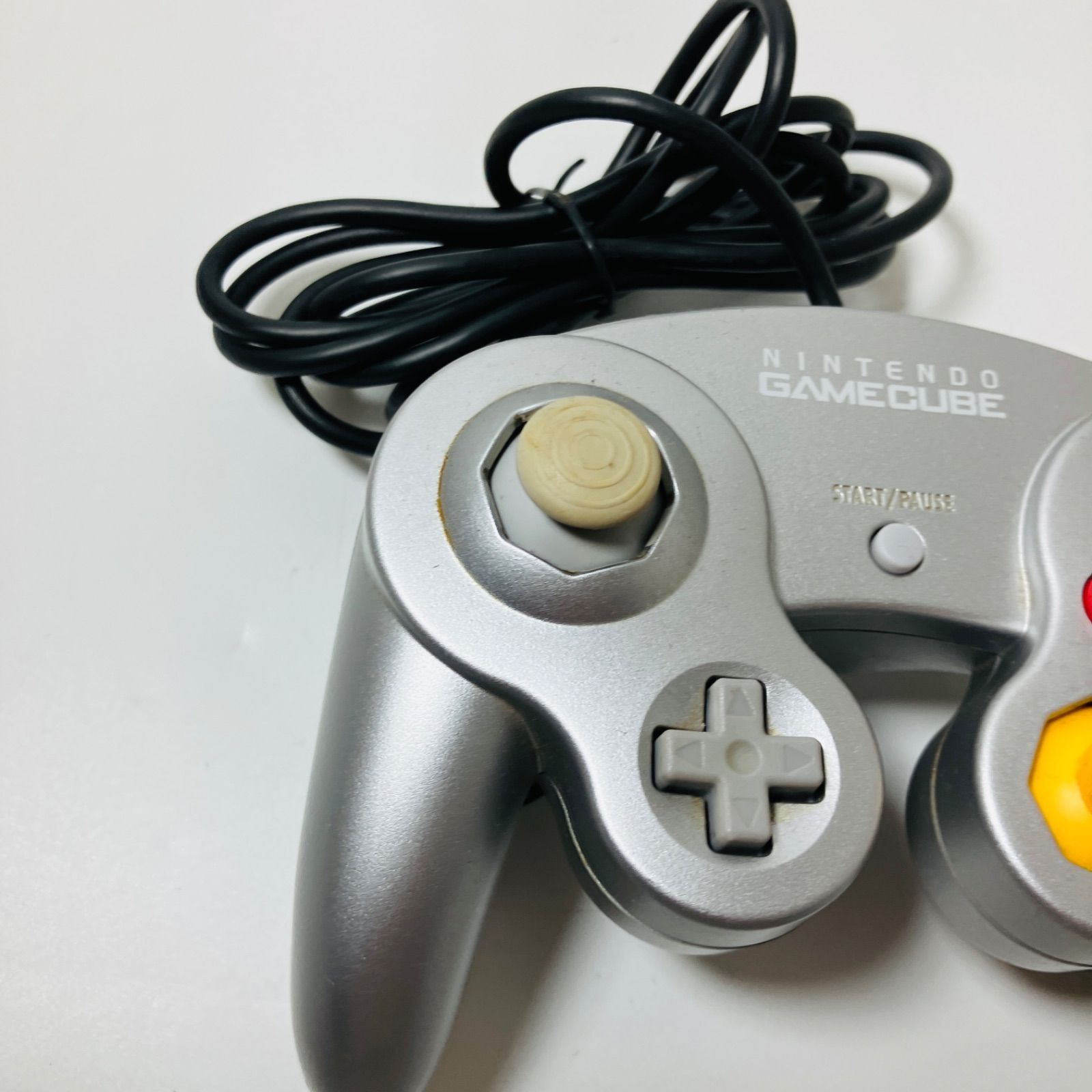 ワイヤレスコントローラー ウェーブバード シルバー ゲームキューブ NGC