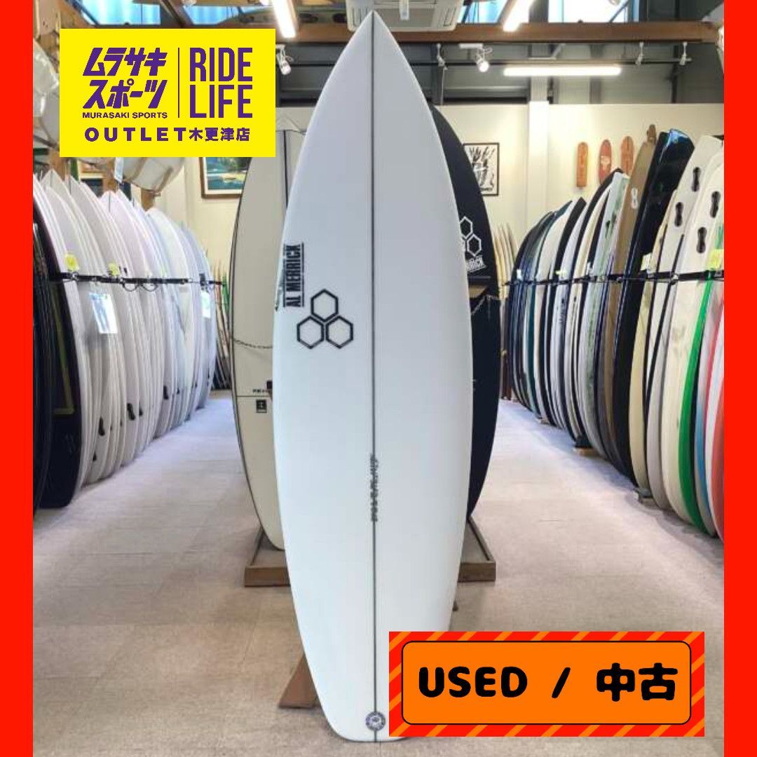 【ムラスポOUTLET公式】中古サーフボード USED　CHANNEL ISLANDS　チャネルアイランド  ROCKET WIDE SQ 5’8　ロケットワイドスカッシュ　US巻　ショートボード　サーフィン　ムラサキスポーツ　OUTLET 