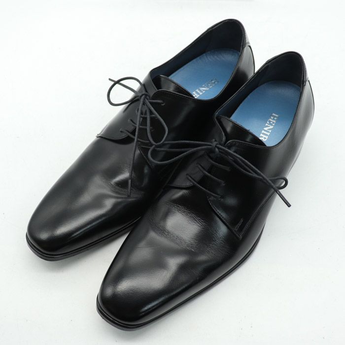 BENIR ベニル 25.5 ウェディング 革靴 レザー ブラック 黒 i15靴/シューズ