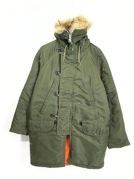 古着 70s USA製 Golden Fleece N-3B タイプ コヨーテ ファー フライト