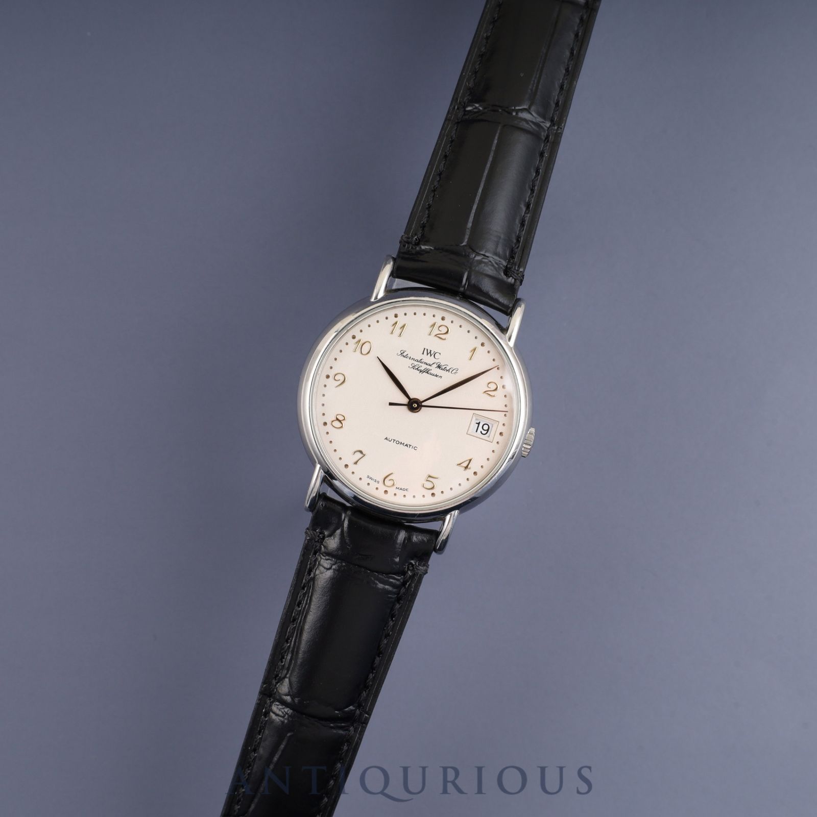 IWC ポートフィノ IW351323 自動巻き Cal.- SS 革 純正尾錠（SS 