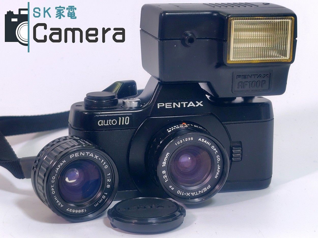 PENTAX auto110 + PENTAX-110 18mm F2.8 Pan Focus + 18mm PENTAX auto110 + PENTAX-110 18mm F2.8 Pan Focus + 18mm