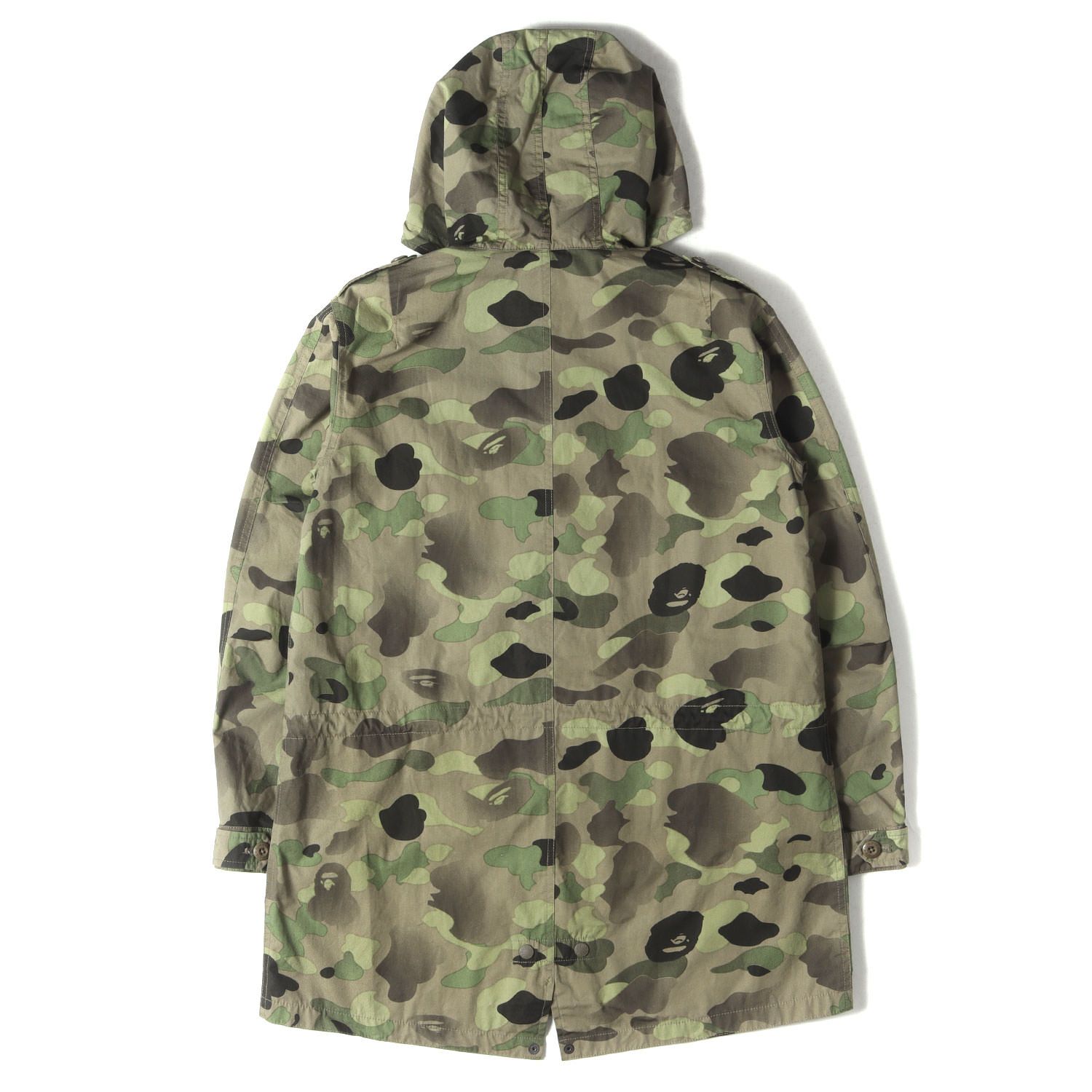美品 A BATHING APE アベイシングエイプ パーカー 美品 A BATHING APE アベイシングエイプ 星柄 総柄 パーカー メンズ
