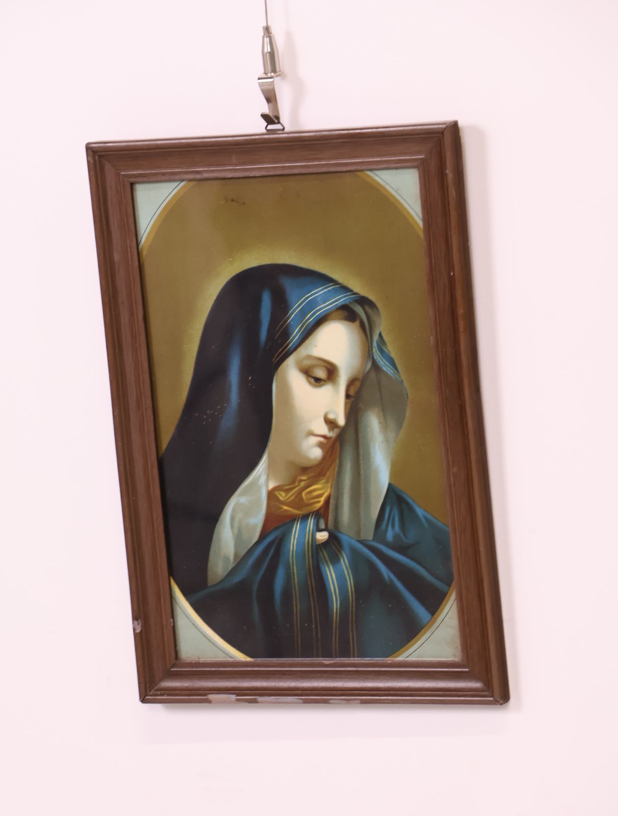 マリア フレーム ピクチャー コレクション 聖母マリア 壁掛け額絵 木製