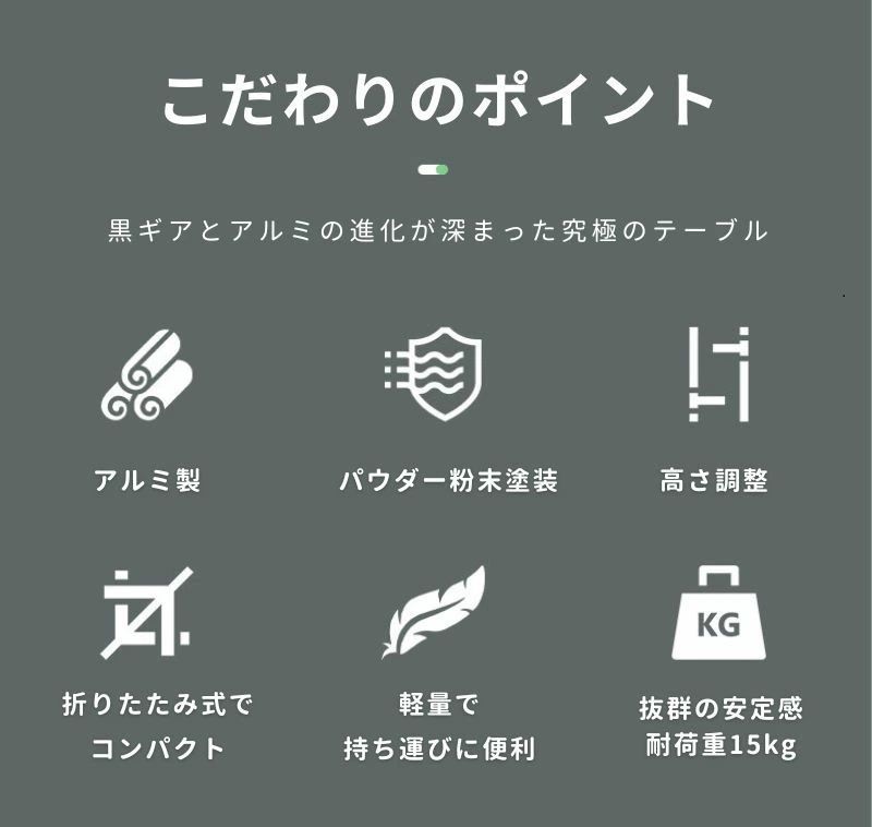 タクティカルワークトップ＆レッグセット