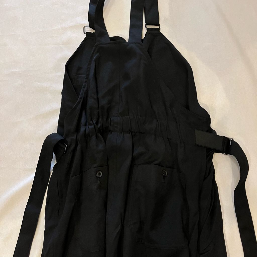 ヨウジヤマモトプールオム20AW シワギャバオーバーオール HR-P42-100 Yohji Yamamoto pour homme(ヨウジヤマモトプールオム
