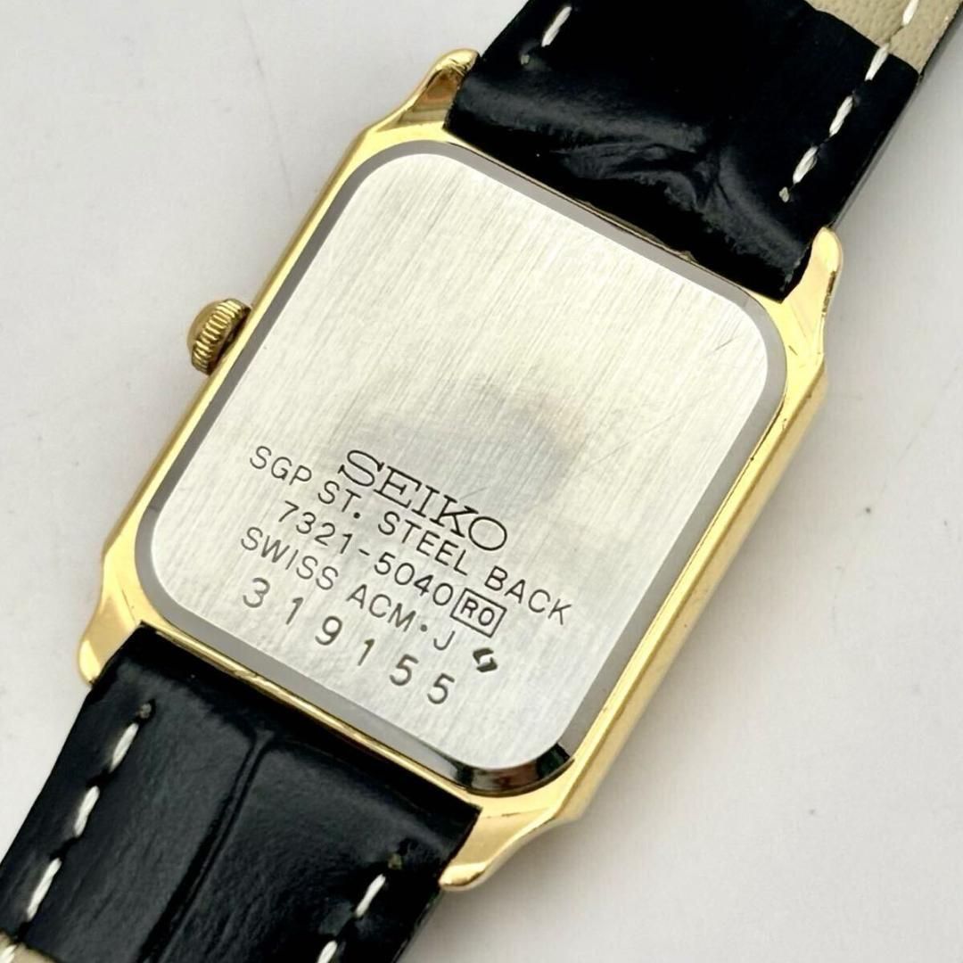 美品/新品電池】 SEIKO セイコー レディース 腕時計 ゴールド ドレス