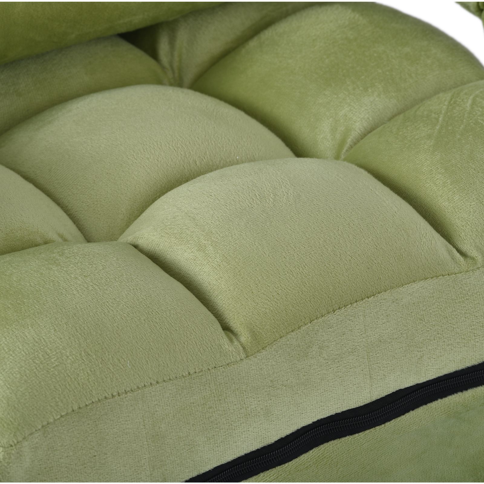 リクライニング座椅子 14段ギア ファブリック おしゃれ コンパクト 座