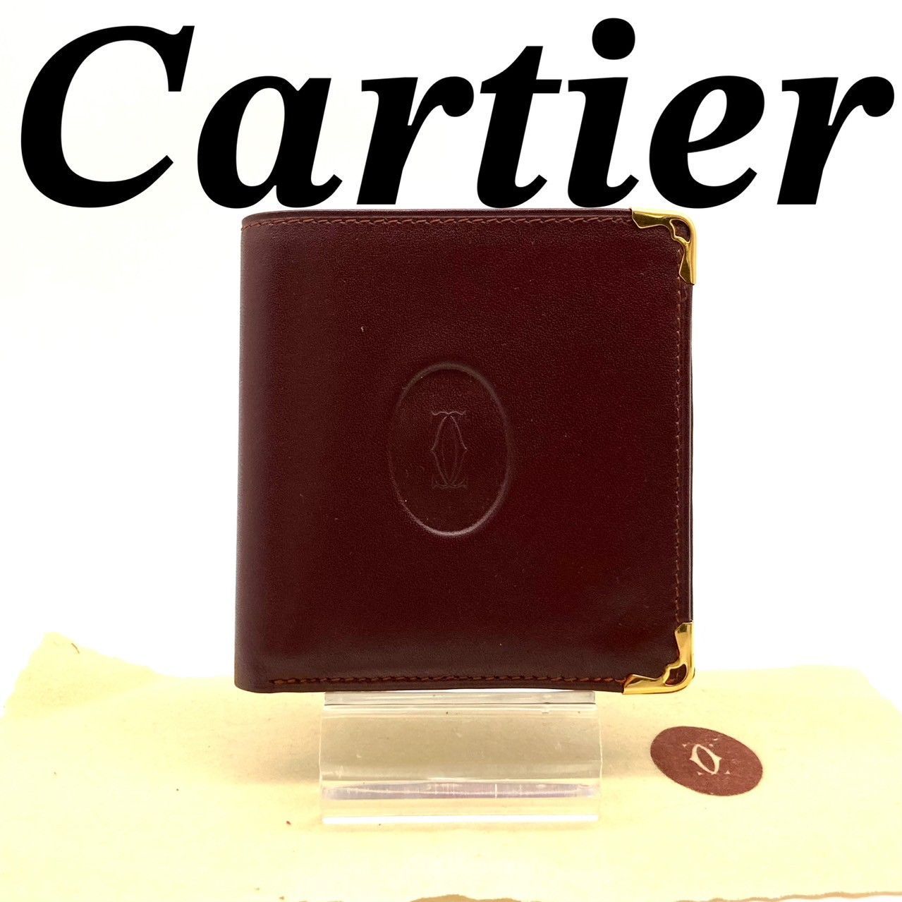 お 得 な 通販 サイトファッション - Cartier 二つ折り財布