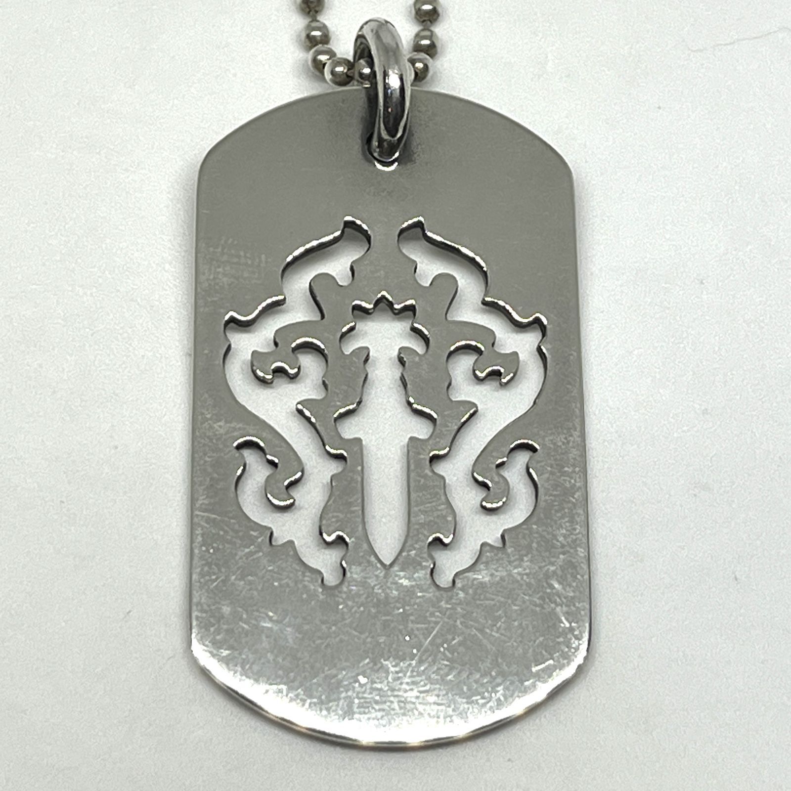 CHROME HEARTS｜クロムハーツ D TAG LRG VINE DAGGER カットアウト 