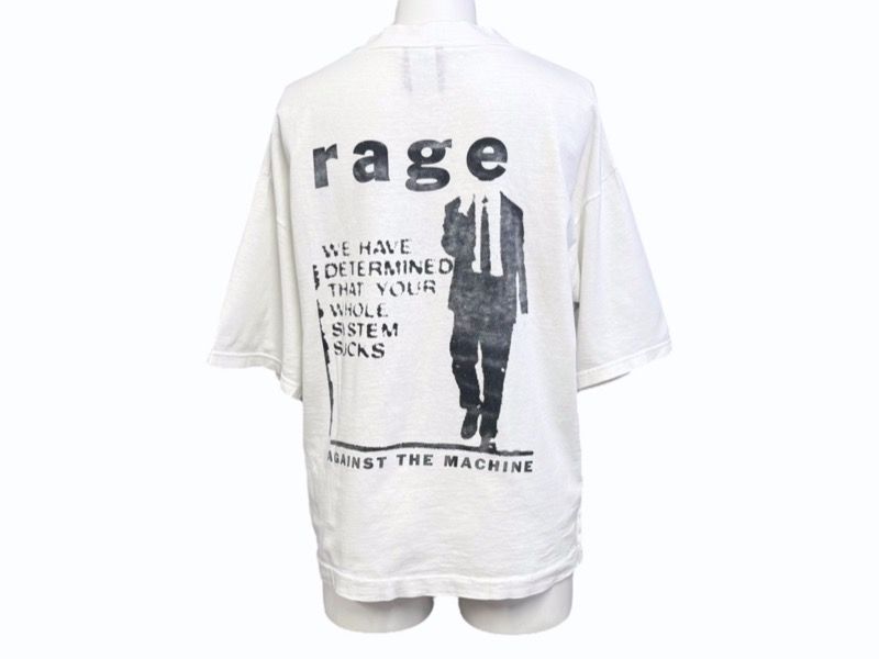 VINTAGE ヴィンテージ 90's RAGE AGAINST THE MACHINE レイジ