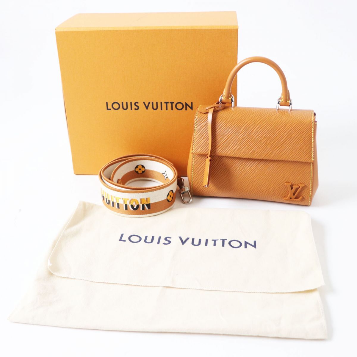 極美品◎仏製 LOUIS VUITTON ルイヴィトン M58931 クリュニー ミニ エピ 2WAY ハンド／ショルダーバッグ ゴールデンハニー  箱・保管袋付き - メルカリ