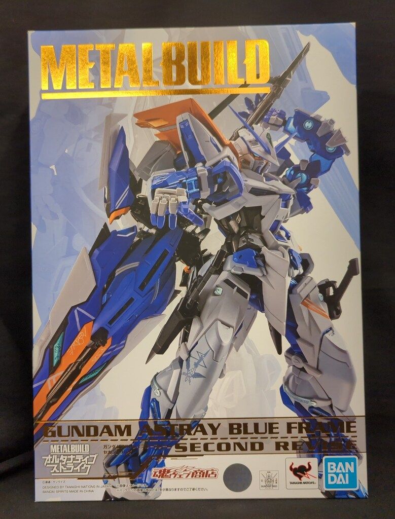 BANDAI SPIRITS METAL BUILD 機動戦士ガンダムSEED VS ASTRAY ガンダムアストレイ ブルーフレーム セカンドリバイ