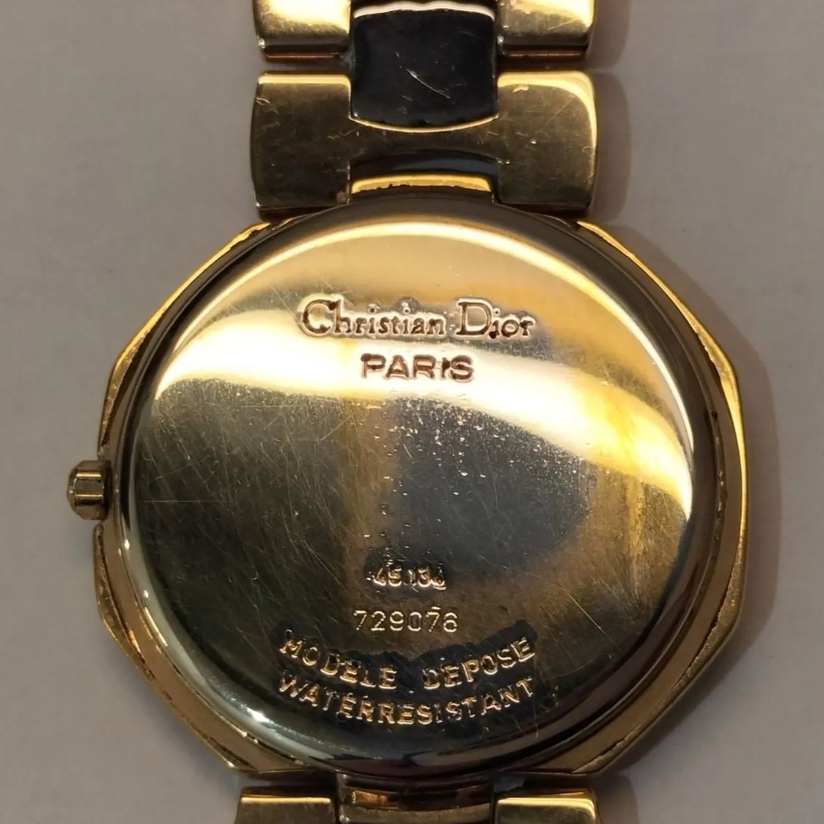 美品】クリスチャン ディオール 腕時計 オクタゴン 45 134 - メルカリ