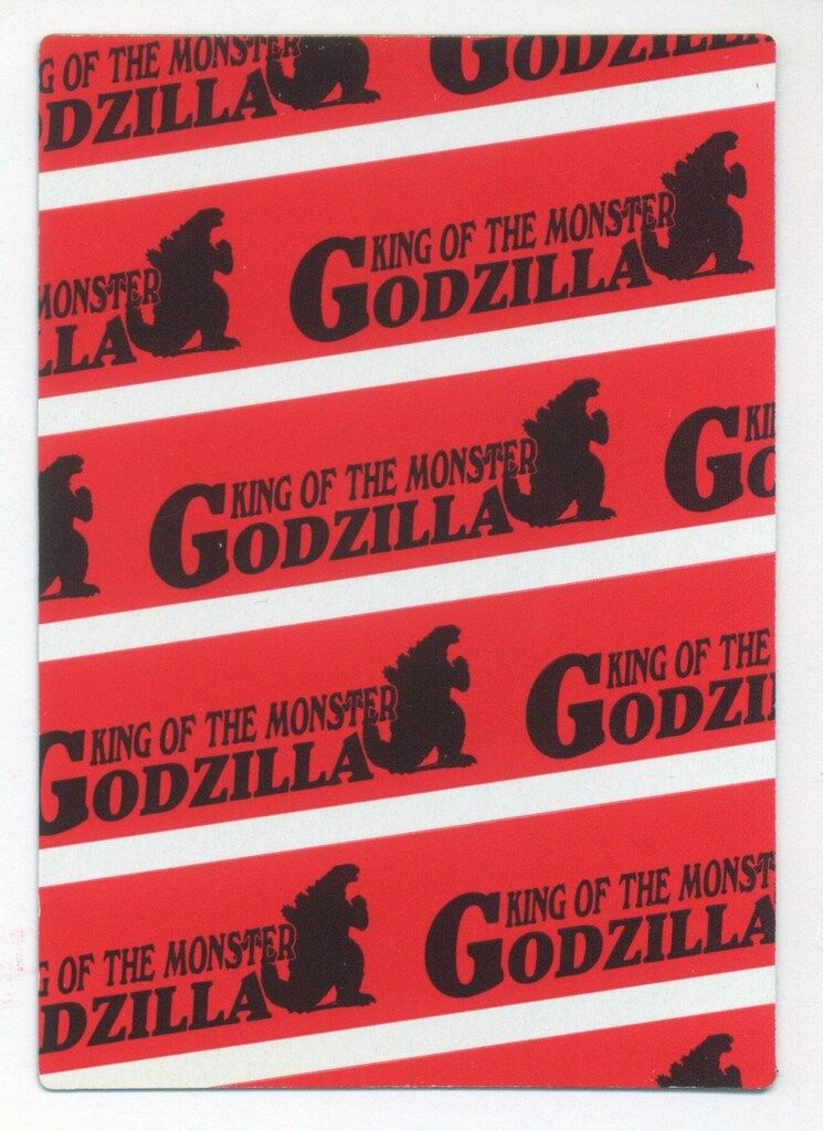 【レア】ゴジラ　3Dホログラムカード　全４種　５枚セット　アマダ レア】ゴジラ3Dホログラムカード全4種5枚セットアマダ