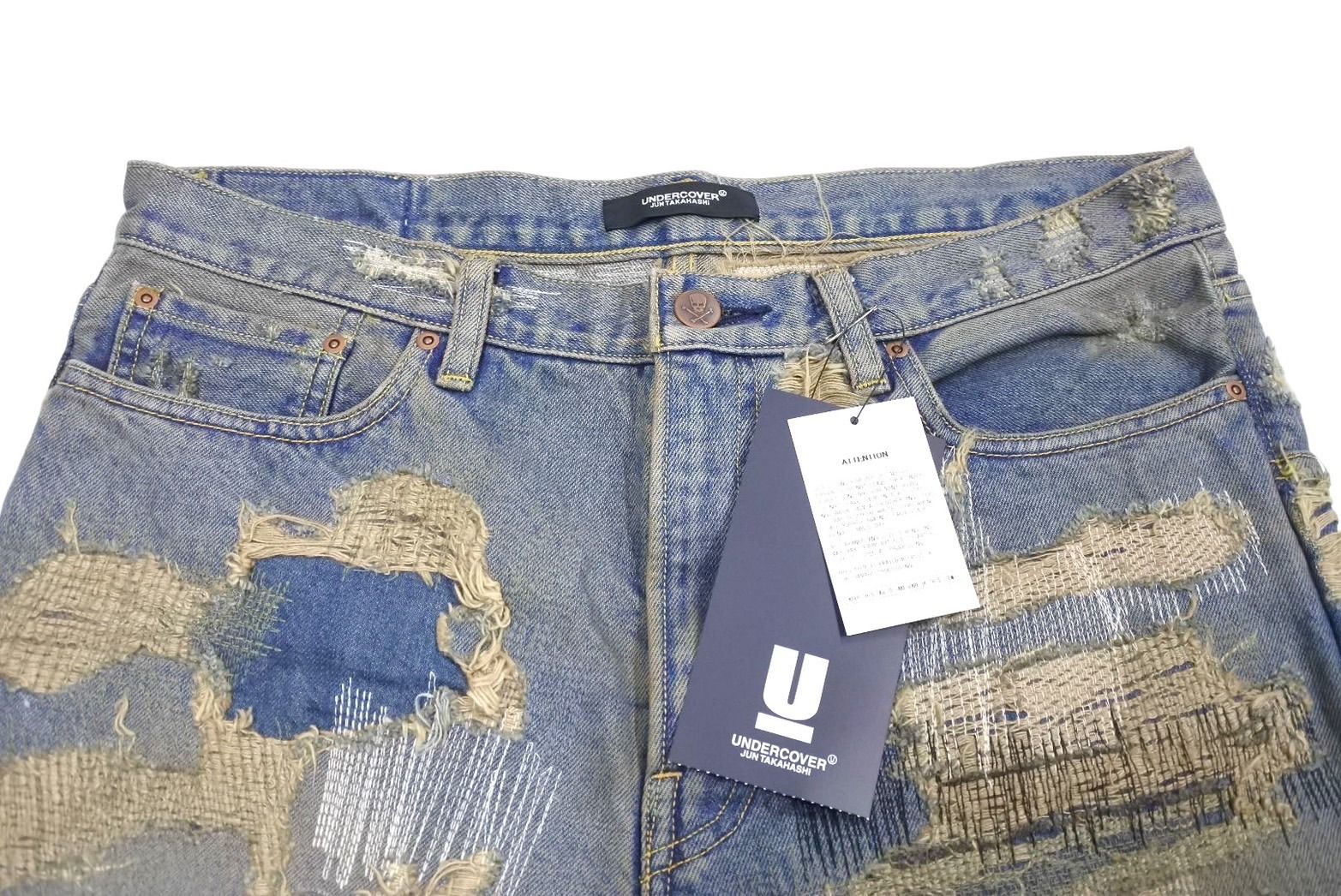 新品未使用 UNDERCOVER アンダーカバー 85デニム パンツ UC2B9503 