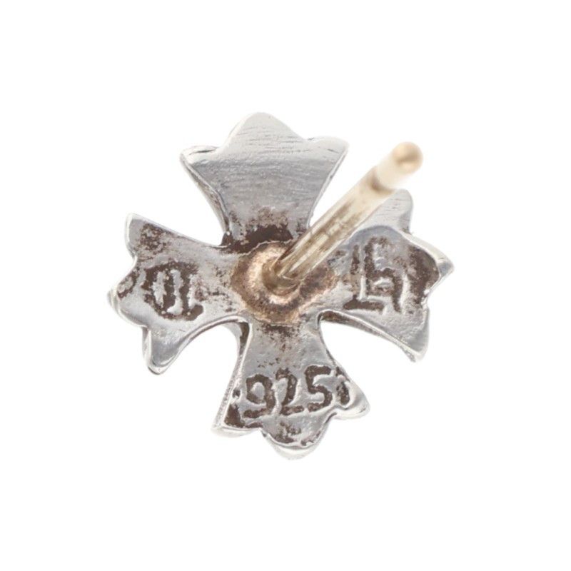 クロムハーツ クロス　ピアス No2 CH PLS/CHプラス クロムハーツ No2 CH PLS/CHプラススタッド シルバーピアス メンズ