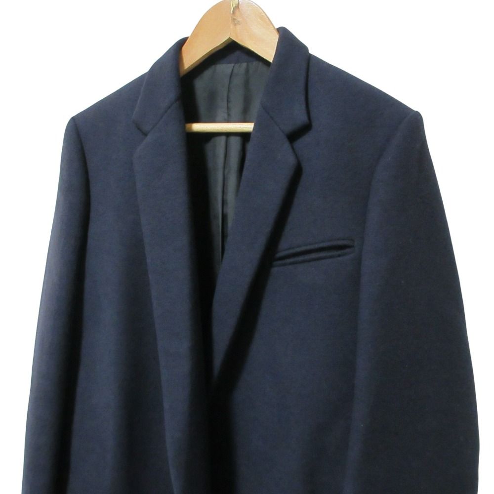 【美品】CELINE　クロンビー　コート　ネイビー　44サイズ 3090040832348714_01_5549.jpeg