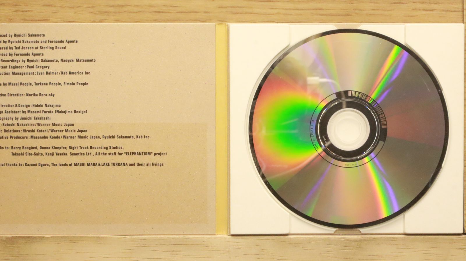国内盤CD☆坂本龍一/Ryuichi Sakamoto□ ELEPHANTISM