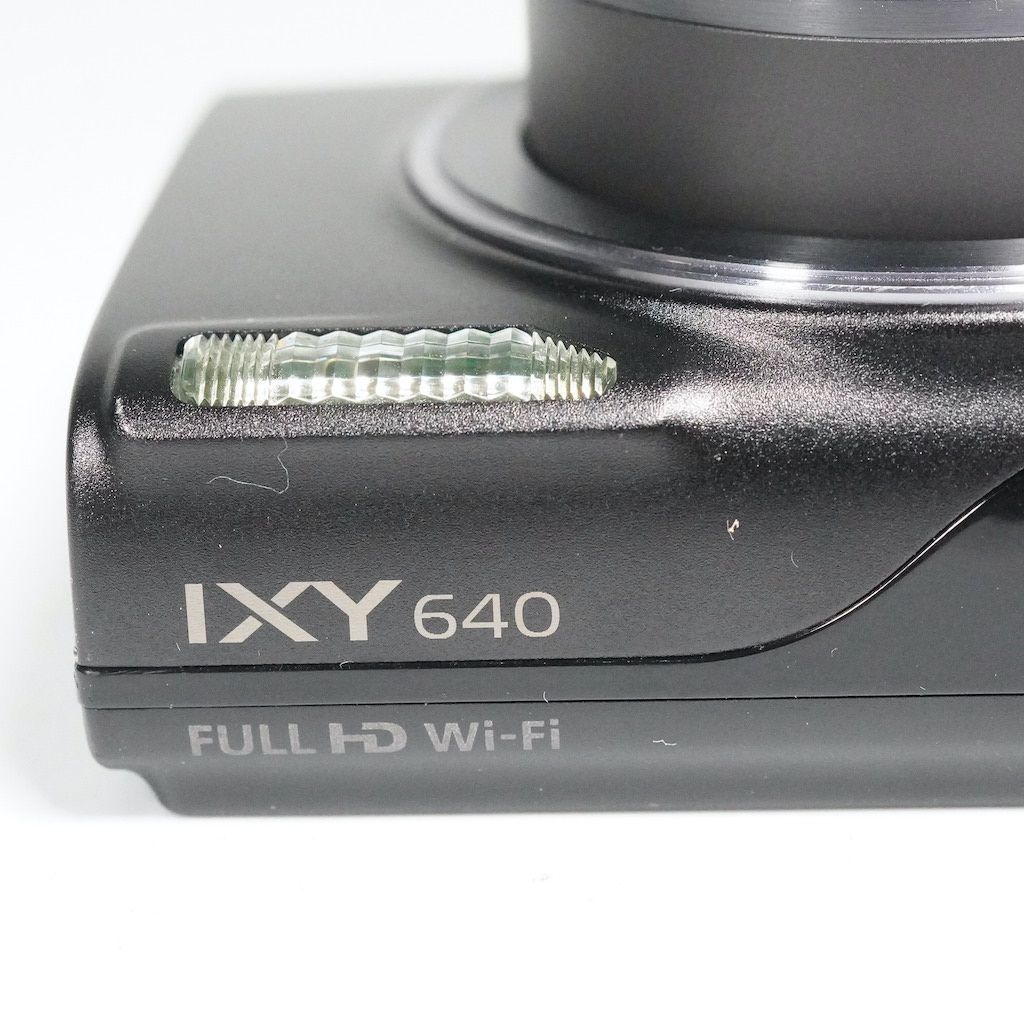 Canon キャノン IXY640 ブラック 動作OK 1週間保証 /1175 - メルカリ