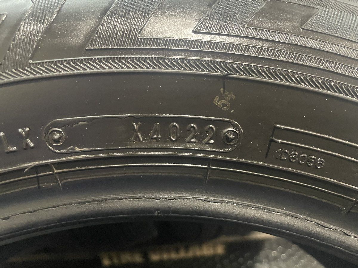 アクアフリード等に185/65R15インチスタッドレスダンロップ22年製