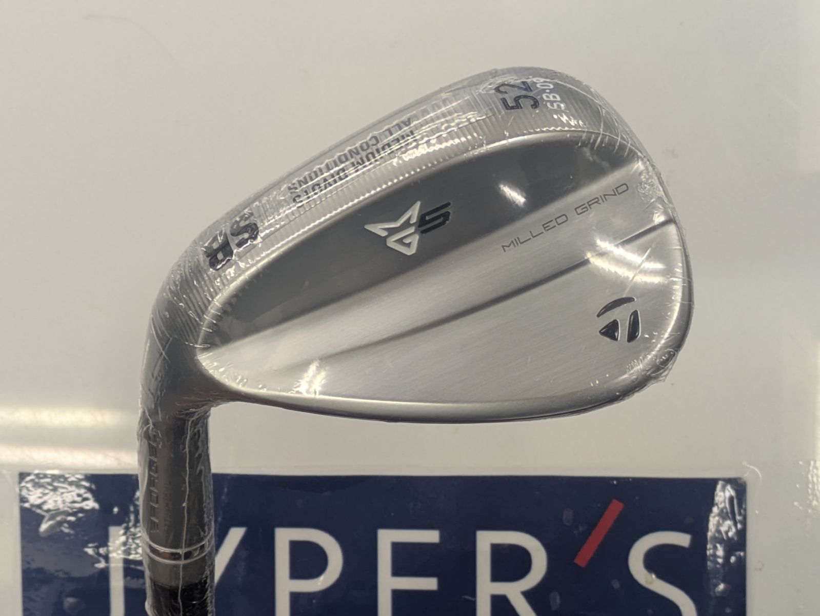 Wg ♥品 レフティー テーラーメイド MG5 MILLED GRIND 5 WEDGE 52°|09°SB ウェッジ メンズ 左用 Dynamic G MID 115 S スチールシャフト 日本正規品 モデル 葛西店