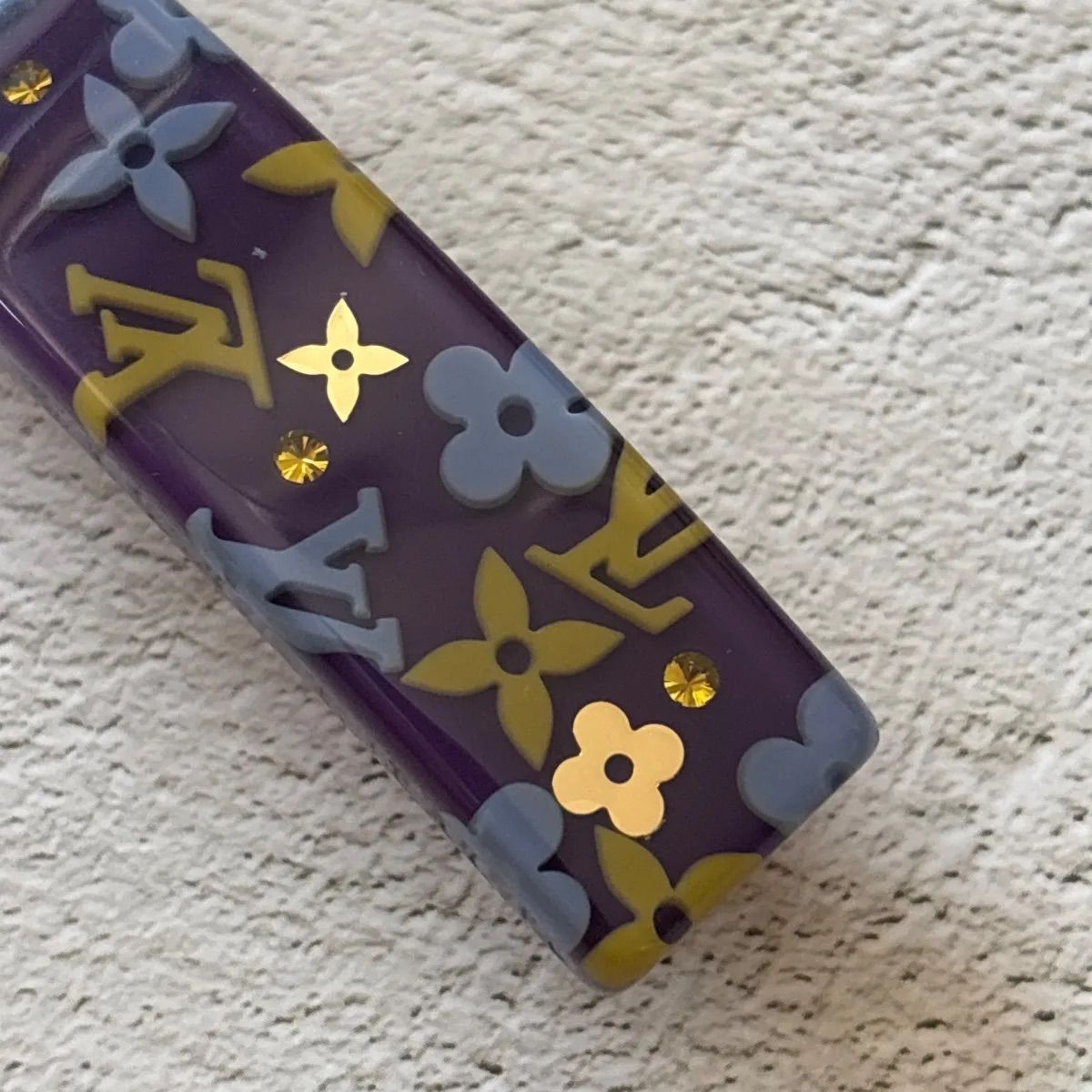 LV ルイヴィトン LOUIS VITTON モノグラム バレッタ アンク