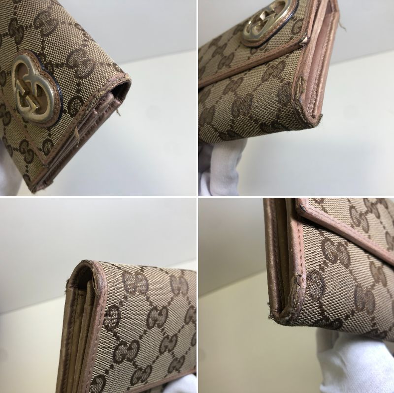 07w6781☆ グッチ GUCCI GGキャンバス長財布 251661-534563 箱・販売証明書付き【中古品】 - メルカリ