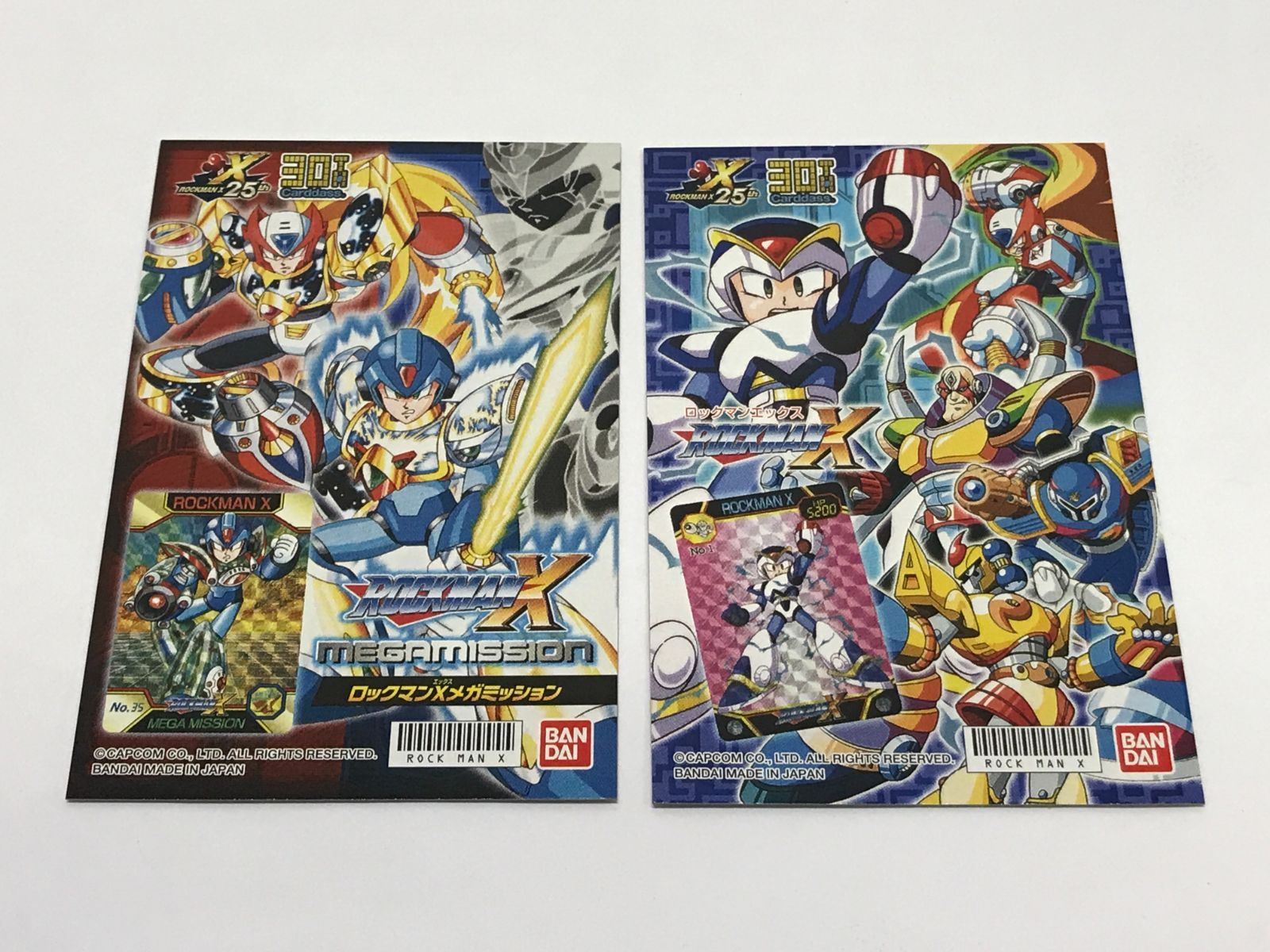 外箱無し】ロックマンX 25周年記念 メモリアルカードダスエディション